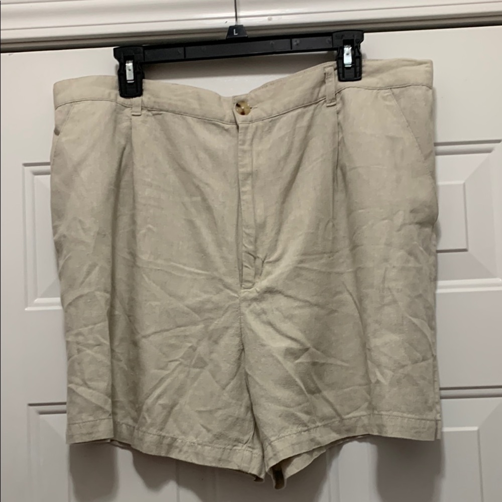 3/$15 Linen Blend Women's Size XXL Shorts
